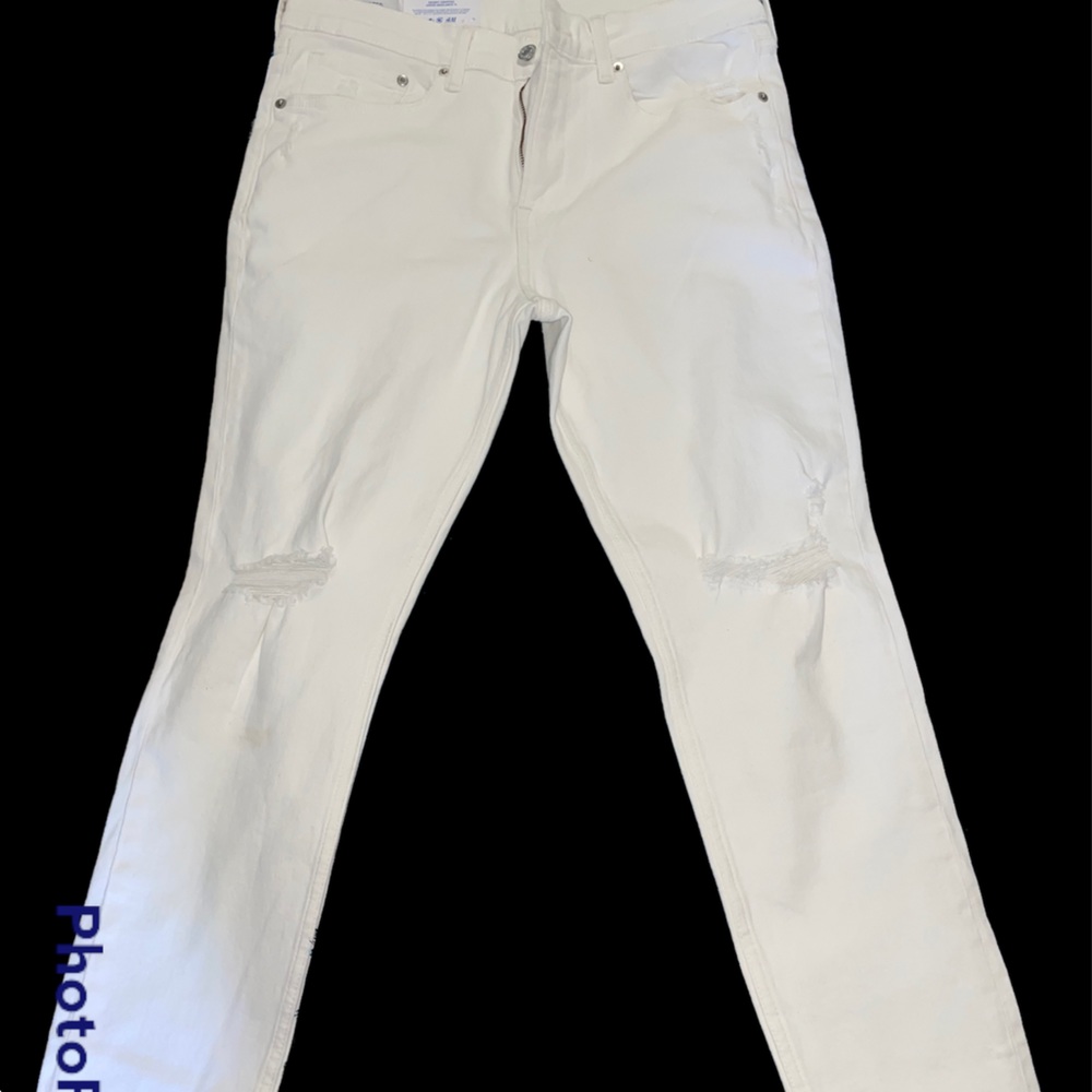 White jeans
